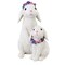Roman 7.5 Inch Bunnies With Flowers Figurine Easter Figurine , Spring Decor Easter Spring Rabbits